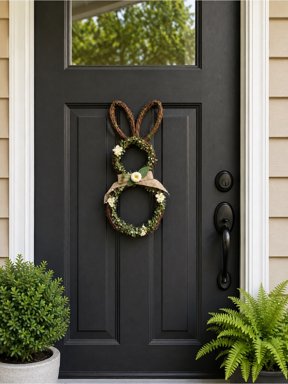 Bunny wall/ door hanging